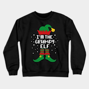 I'm The Grumpy Elf Family Christmas Crewneck Sweatshirt